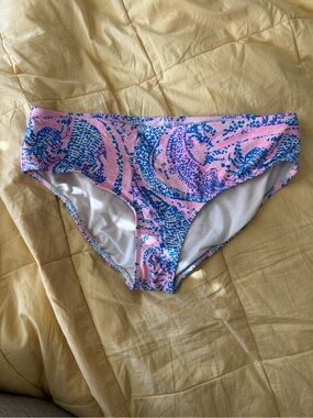lilly pulitzer bikini bottom size 14